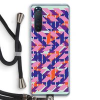 Skew Blush 3: Sony Xperia 5 II Transparant Hoesje met koord