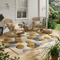Sanderson - Vloerkleed Dandelion Clocks-Ochre Silver Outdoor 445803 -