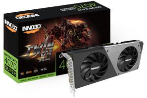 Inno 3D Nvidia GeForce RTX 4070 Super Videokaart TWIN X2 12 GB GDDR6X-RAM PCIe x16 HDMI, DisplayPort NVIDIA G-Sync