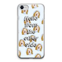 Hello: iPhone 8 Transparant Hoesje