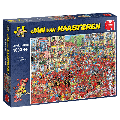 Jan van Haasteren ‚Äì La Tomatina Puzzel 1000 Stukjes