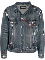 God's Masterful Children veste Artist en jean - Bleu