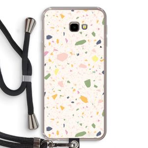 Terrazzo N°21: Samsung Galaxy J4 Plus Transparant Hoesje met koord