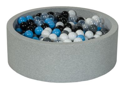 Viking Choice Ballenbak 90 cm met 450 ballen zwart, wit, transparant, grijs, licht blauw Viking Choice Ballenbak 90 cm met 450 ballen zwart, wit, transparant, grijs, licht blauw