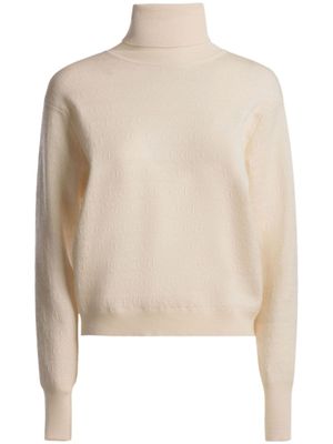 Bally pull en laine à col roulé - Tons neutres