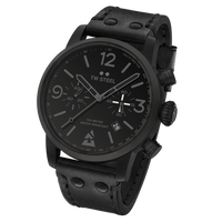 Horlogeband TW Steel MS99 Leder Zwart