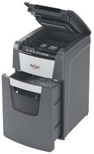 Rexel Optimum AutoFeed+ 150M Papierversnipperaar 150 vellen Micro cut 2 x 15 mm P-5 44 l Ook geschikt voor Paperclips, Nietjes, Creditcards