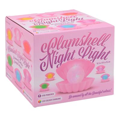 Johntoy Parel nachtlamp roze met usb aansluiting