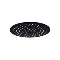 Fortifura Calvi Hoofddouche - 25cm - rond - 7mm - zwart mat SW720553