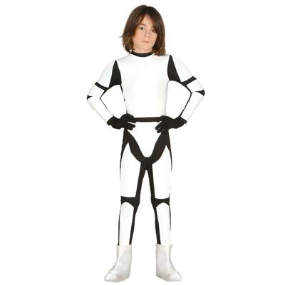 Space trooper verkleed kostuum - kinderen - wit - Ruimte ranger - astronaut