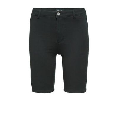 ONLY skinny fit bermuda jeans ONLROYAL met biologisch katoen zwart ONLY skinny fit bermuda jeans ONLROYAL met biologisch katoen zwart