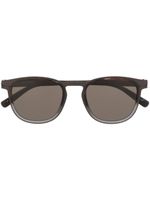 Mykita lunettes de soleil carrées Cantara - Marron