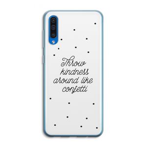 Confetti: Samsung Galaxy A50 Transparant Hoesje
