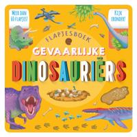 Rebo Publishers Gevaarlijke dinosauriers flapjesboek Rebo Publishers Gevaarlijke dinosauriers flapjesboek