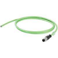 Weidmüller 1025940150 Sensor/actuator dataconnector M12 Aantal polen (sensoren): 4 Stekker, recht 15.00 m 1 stuk(s)