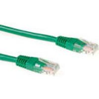 ACT Groene 1 meter U/UTP CAT5E patchkabel met RJ45 connectoren - thumbnail