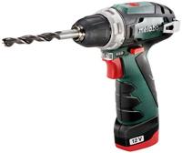 Metabo bs basic accu-boorschroefmachine | 12v | 2x2 ah li-power | lader lc 12 | in kunststof koffer - 600984500