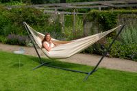 Hangmatset 2 Persoons Easy & Organic Natura - Brazilië - Veelkleurig - 150 kg - Tropilex
