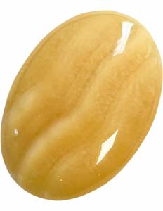 Afghaanse Mangocalciet Handsteen Half-edelsteen 90 Gram