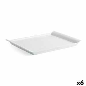 Serveerschaal Quid Gastro Fresh Keramisch Wit (31 x 23 cm) (6 Stuks)