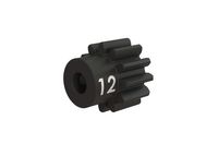 Gear, 12-T pinion (32-p), heavy duty (machined, hardened steel)/ set screw (TRX-3942X) - thumbnail