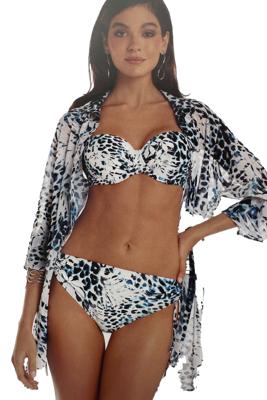 Bad & Beach Roidal BIKINI TALIA Blauw/Ivoor