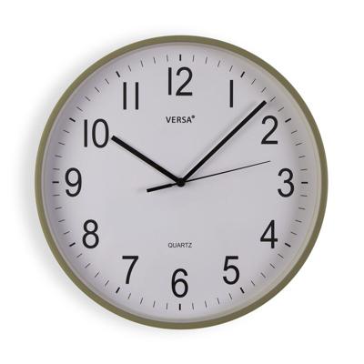 Muurklok Versa Groen Plastic 40 x 40 x 5,5 cm