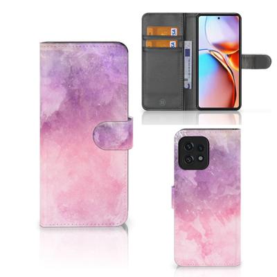 Hoesje Motorola Edge 40 Pro Pink Purple Paint