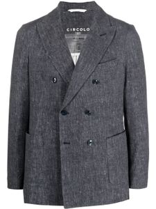 Circolo 1901 blazer à boutonnière croisée - Bleu