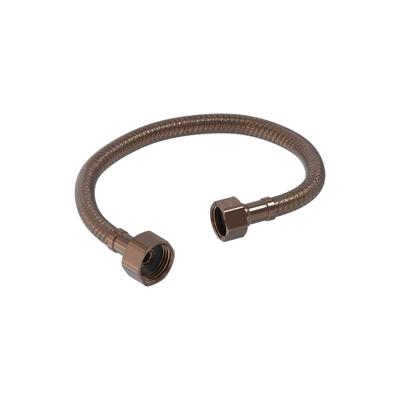 Flexibele Aansluitslang MAY 30 cm G1/2" x G3/8" Aansluiting Geborsteld Mat Koper PVD