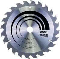 Bosch Accessoires Cirkelzaagblad Optiline Wood 190 x 20/16 x 2,6 mm, 24 1st - 2608640612 - thumbnail