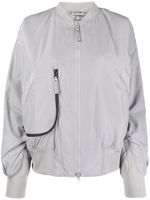 adidas by Stella McCartney veste bomber à fermeture zippée - Gris