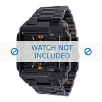 Diesel horlogeband DZ1420 Roestvrij staal (RVS) Zwart 27mm