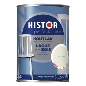 Histor Perfect Finish Houtlak Hoogglans - Ral 9001