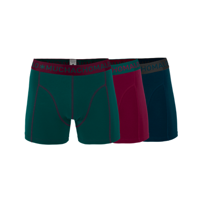 Muchachomalo Boxershorts 3 pack solide-S Muchachomalo Boxershorts 3 pack solide-S