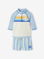 UV-werend badpak set hemelsblauw