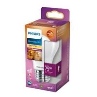Philips LED GLS E27 7,2-75W filament mat WarmGlow blister - 5102524