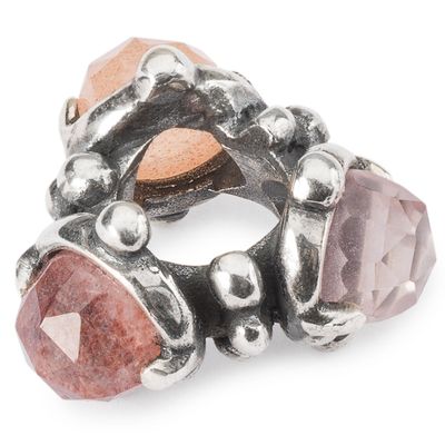 Trollbeads TAGBE-00298 Kraal Triniteit van het hart zilver