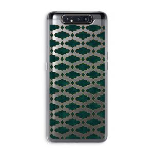 Moroccan tiles: Samsung Galaxy A80 Transparant Hoesje