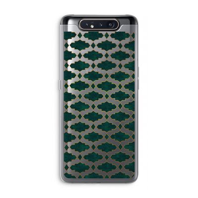 Moroccan tiles: Samsung Galaxy A80 Transparant Hoesje