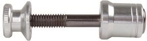 TranzX - quick release voor achternaaf + zadelpen zilver