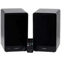 Sharp CP-SS30 Boekenplank speaker Zwart 60 W 1 paar