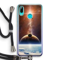 Omicron 2019: Huawei P Smart (2019) Transparant Hoesje met koord