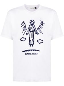 Undercover t-shirt en coton à imprimé graphique - Blanc