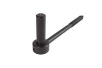 Waelbers De montabele schroefduim 16mm zwart gecoat