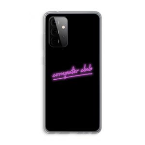 Vice Black: Samsung Galaxy A72 Transparant Hoesje