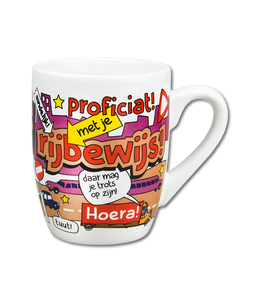 Cartoonmok rijbewijs