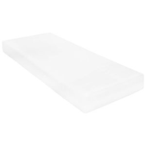 The Living Store The Living Store Matras - 90 x 200 x 16 cm - 7 Zone PU-schuimtechnologie - Drukverlichting - Comfort