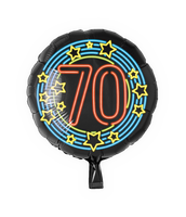 Neon folie ballon 70