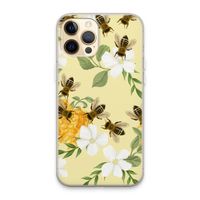 No flowers without bees: iPhone 13 Pro Max Transparant Hoesje